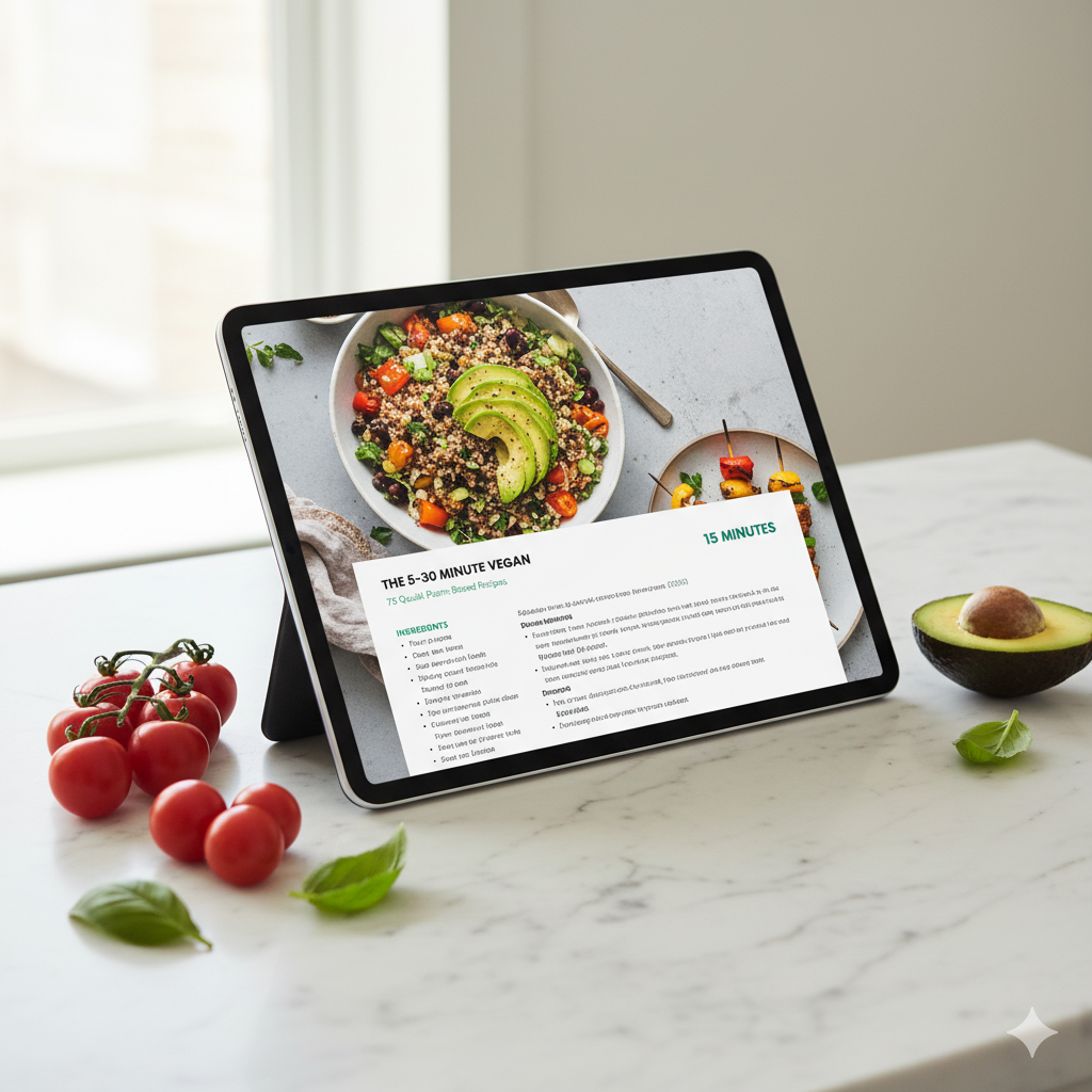 The 5-30 Vegan Cookbook